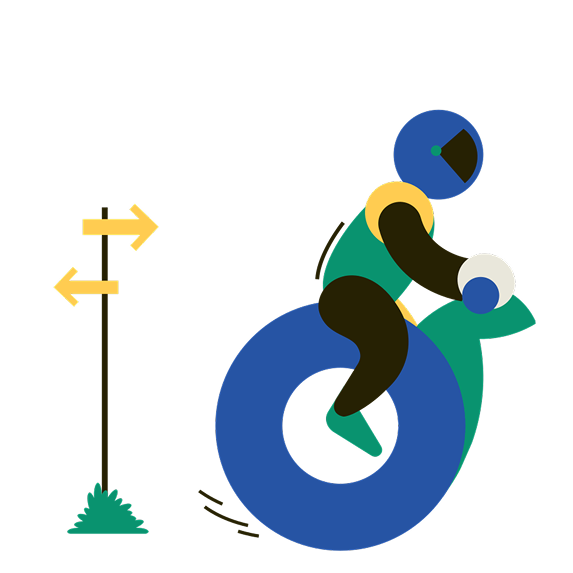 Futuristic transport illustration